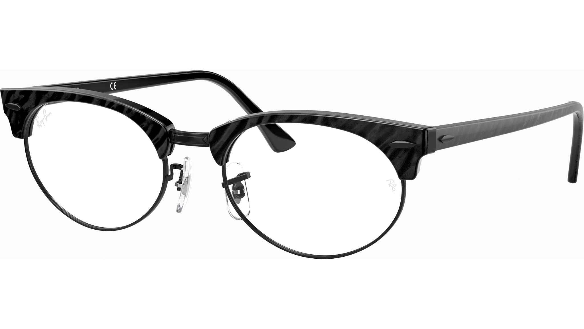 Clubmaster Oval Optics RB3946V 8049