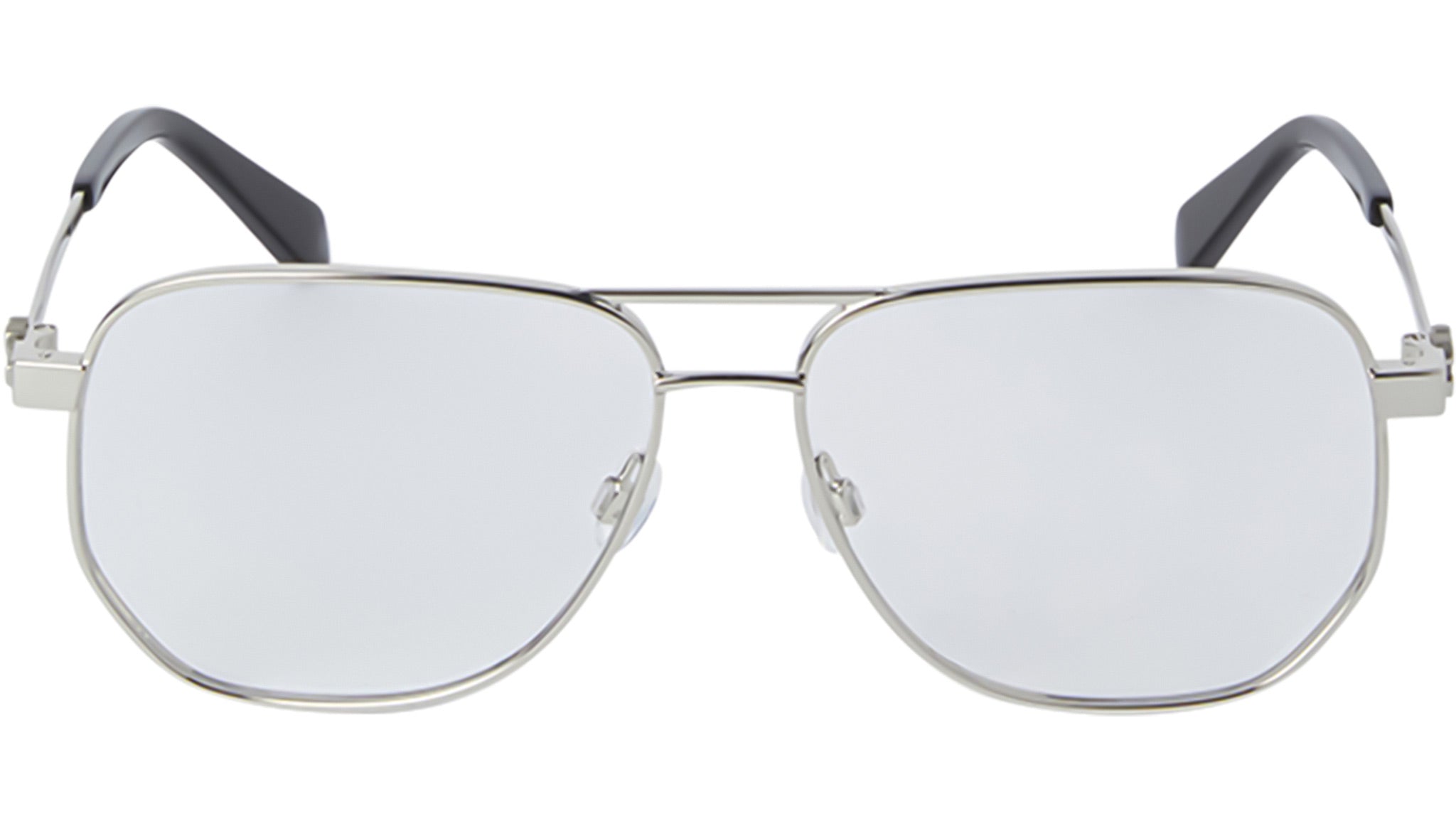 Style 8A Shiny Silver Metal
