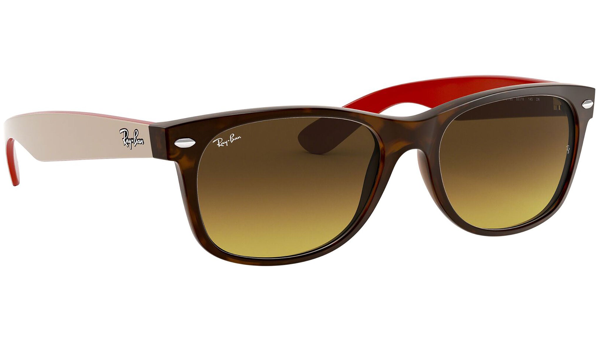 New Wayfarer Bicolor RB2132 tortoise gradient