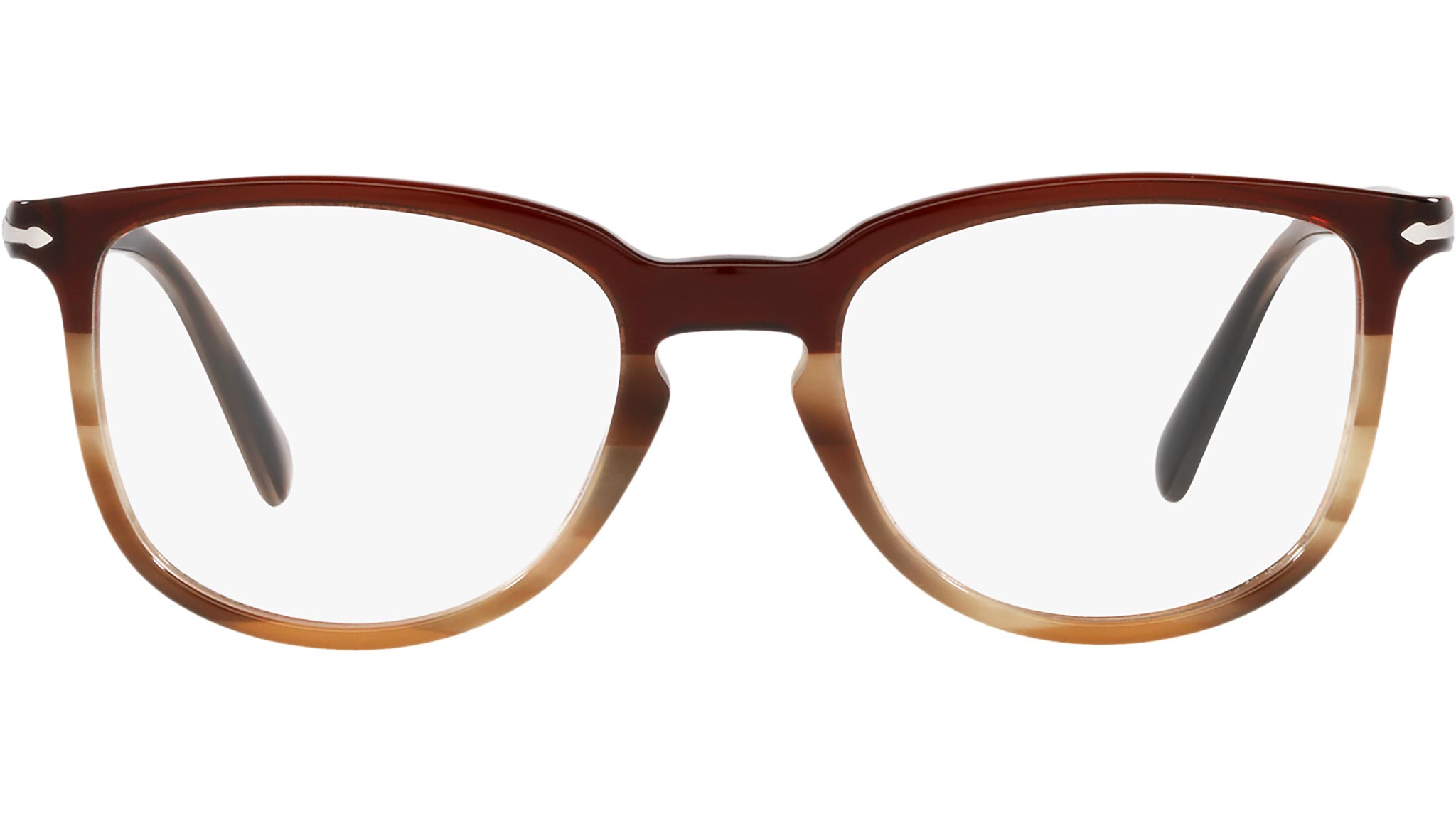 PO3240V striped brown and grey and beige