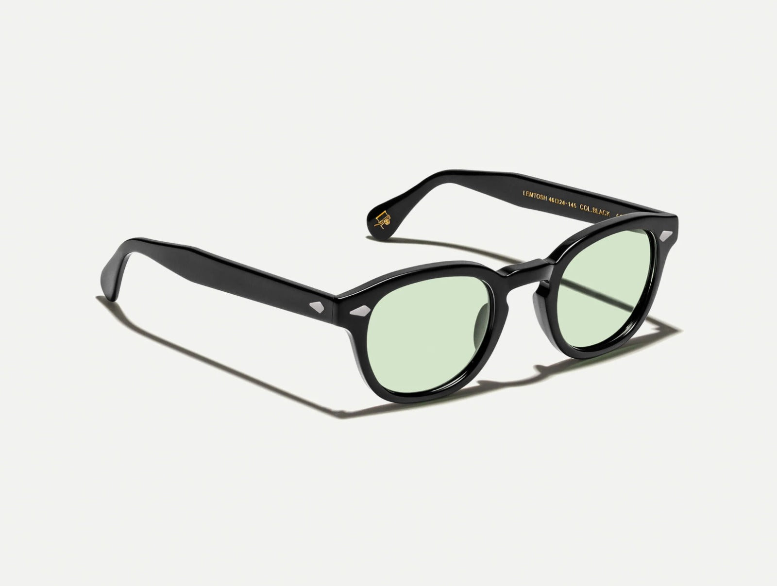 MOSCOT LEMTOSH BLACK WITH CUSTOM MADE TINTS