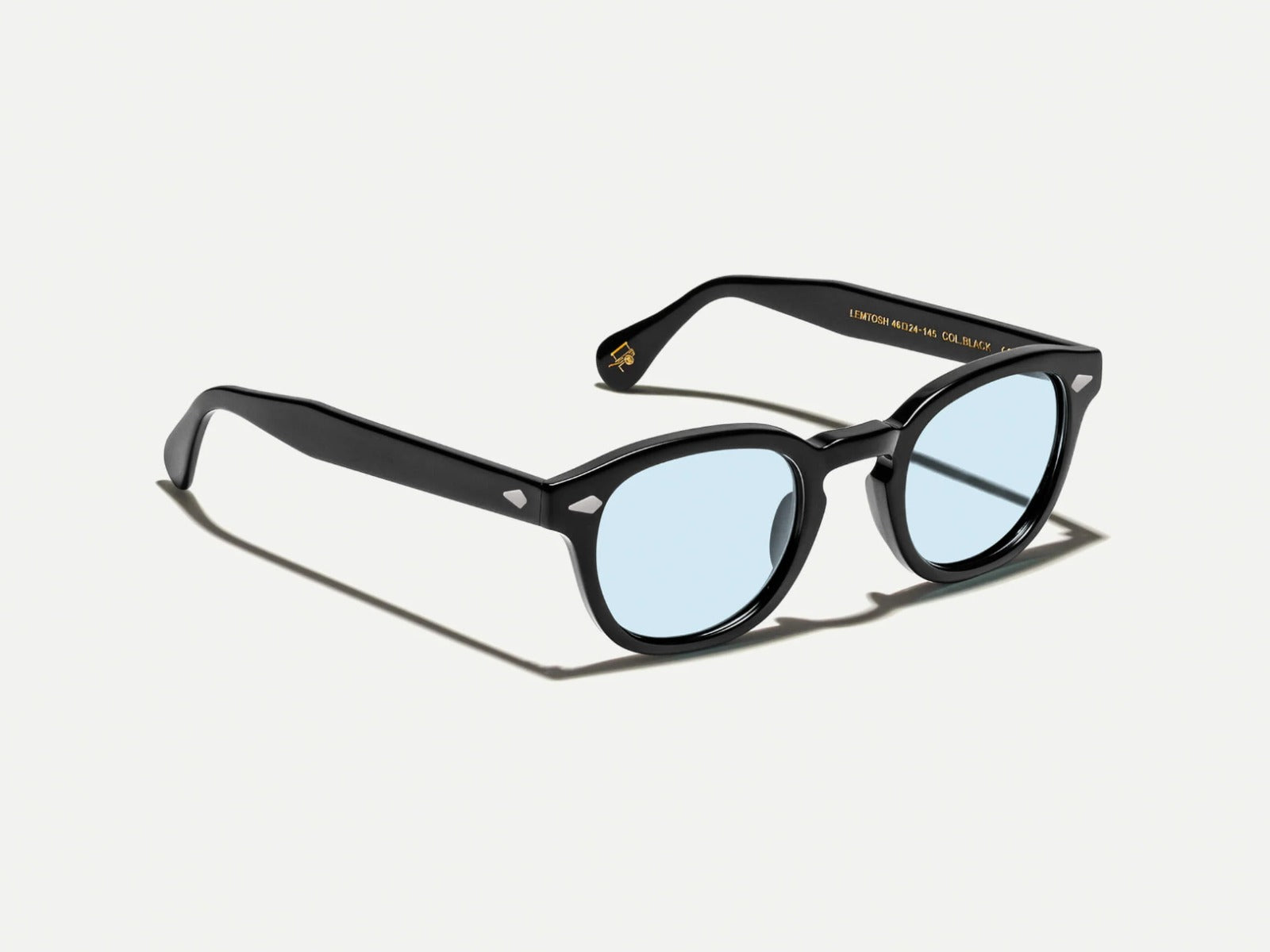 MOSCOT LEMTOSH BLACK WITH CUSTOM MADE TINTS