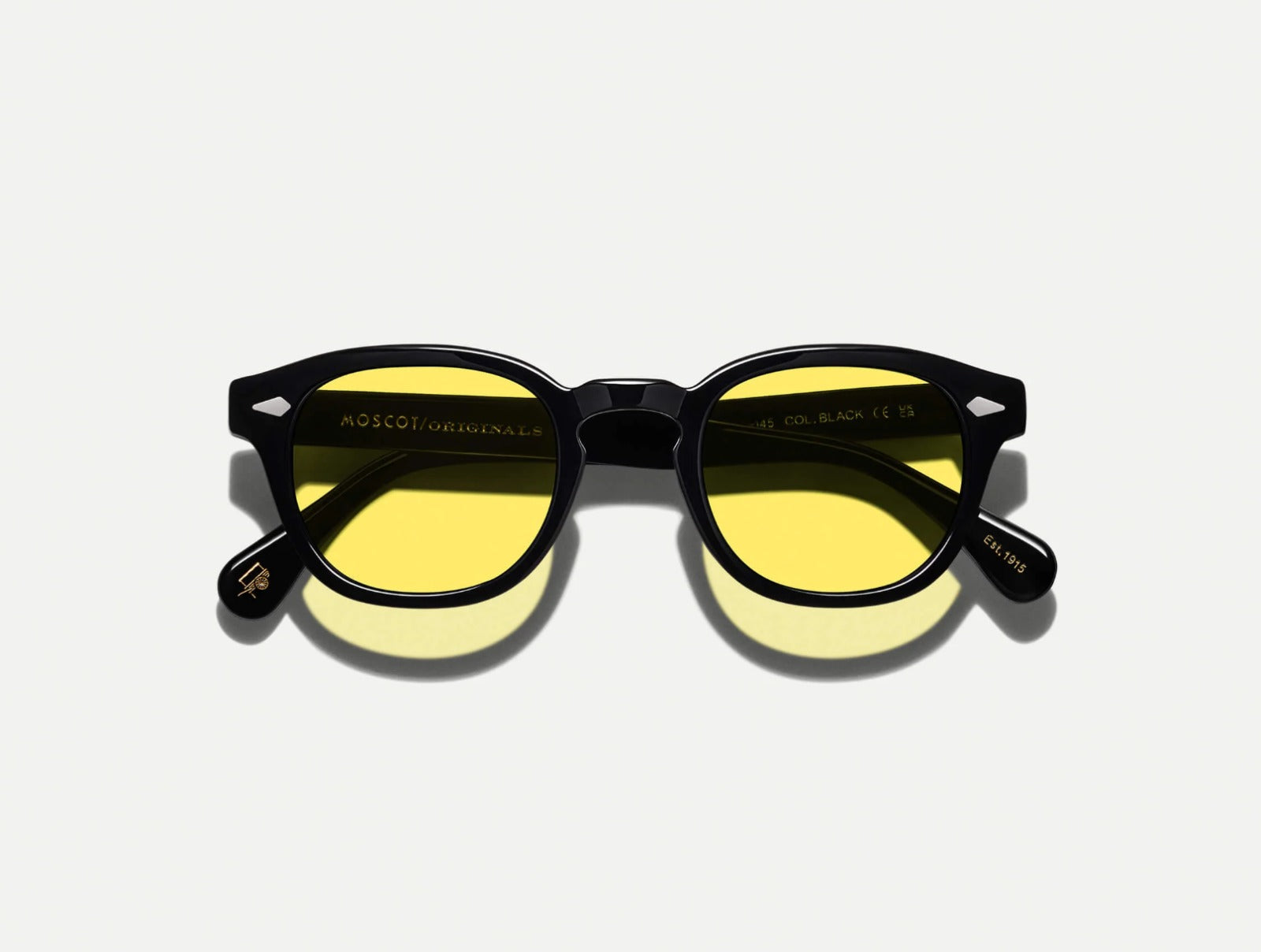 MOSCOT LEMTOSH BLACK WITH CUSTOM MADE TINTS