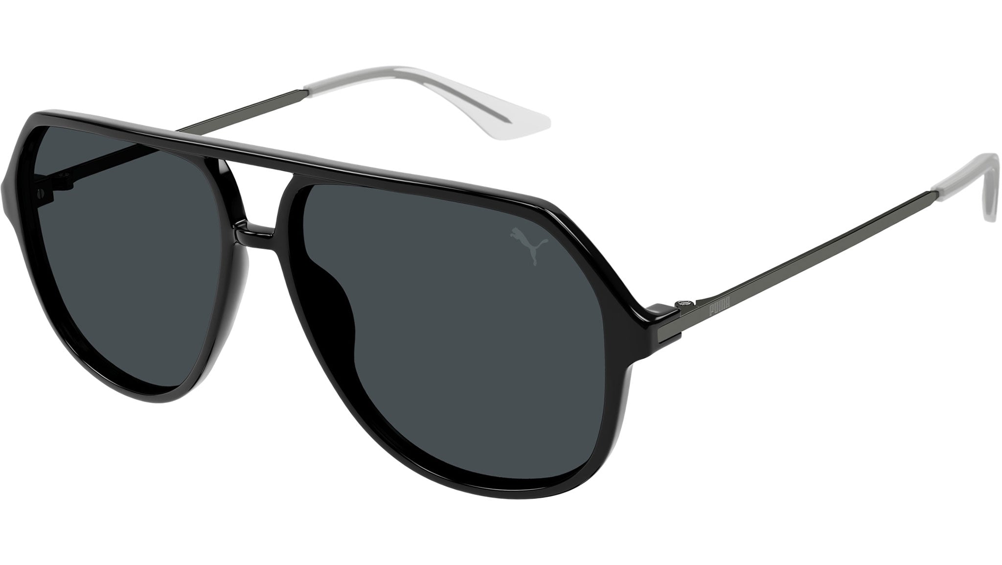 PU0460S 001 Shiny Black Grey