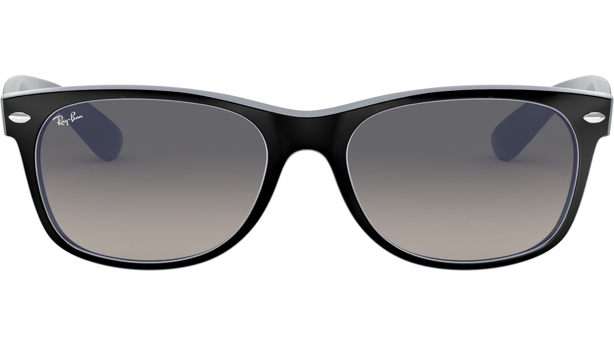 New Wayfarer Color Mix RB2132 matte black on ice