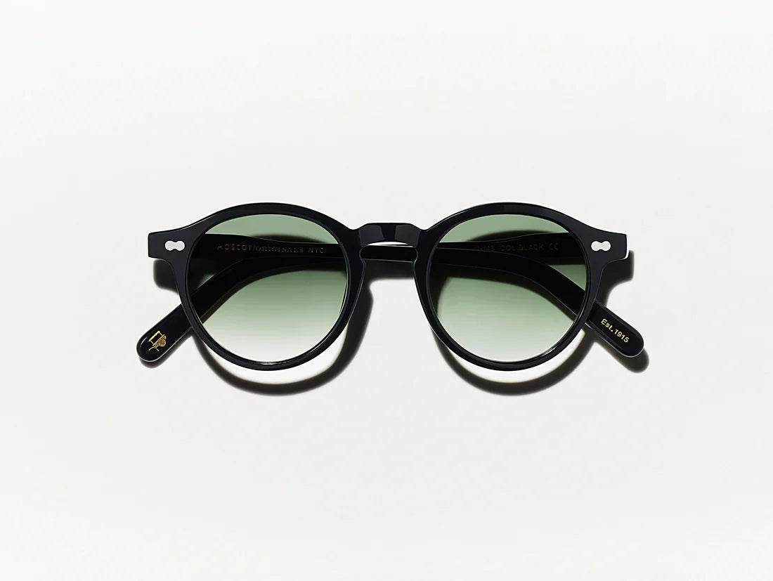 MOSCOT MILTZEN BLACK WITH CUSTOM MADE TINTS
