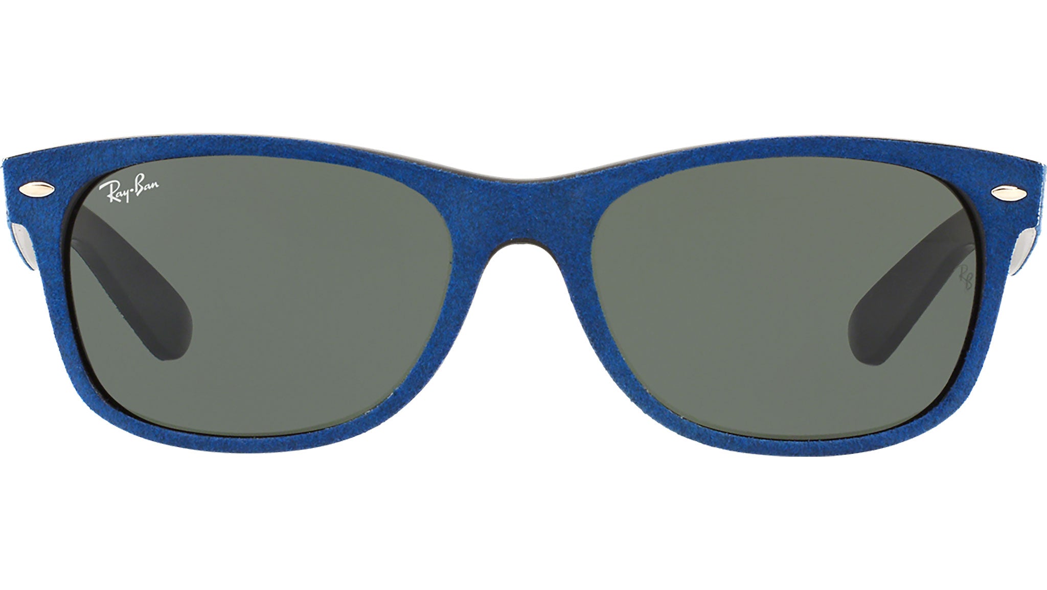 New Wayfarer RB2132 6239 black/top blue alcantara