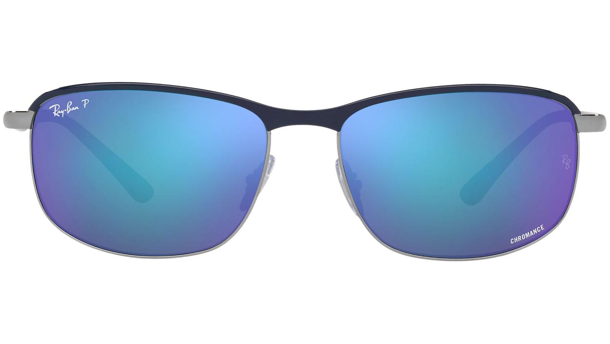 RB3671CH 92044L blue on gunmetal