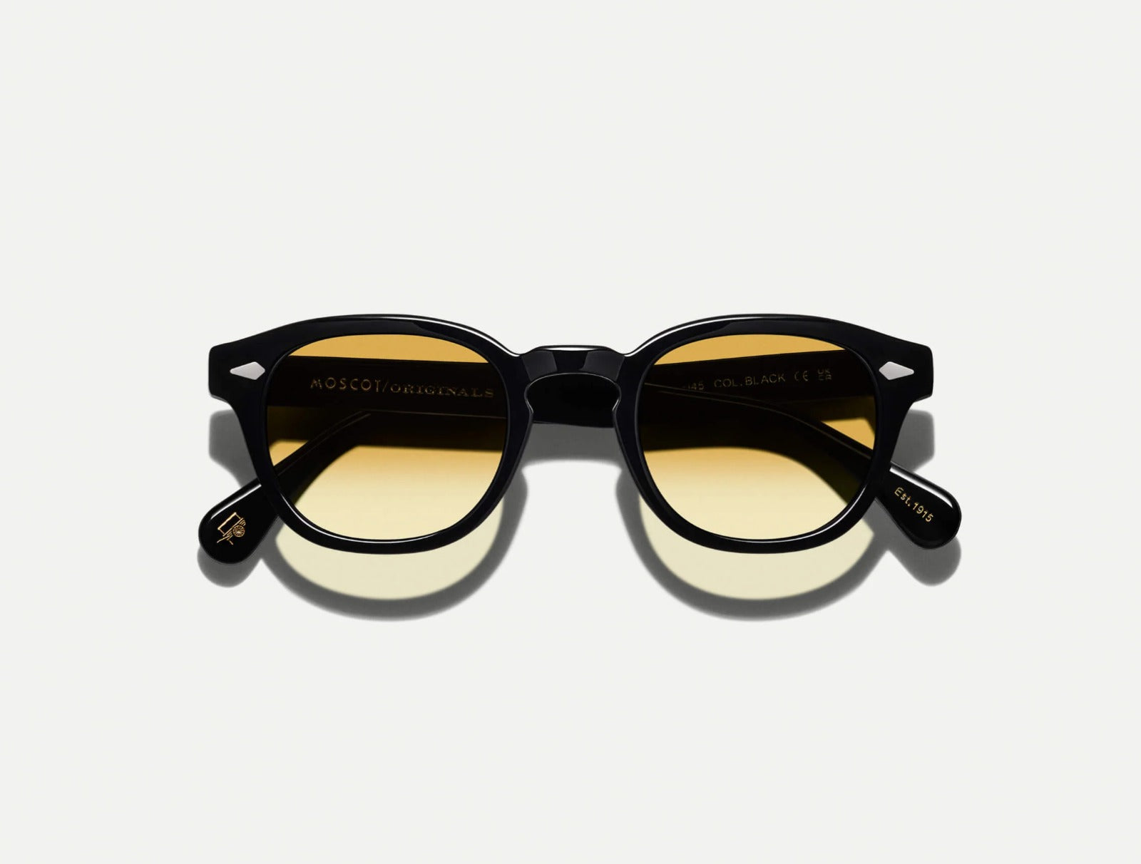 MOSCOT LEMTOSH BLACK WITH CUSTOM MADE TINTS