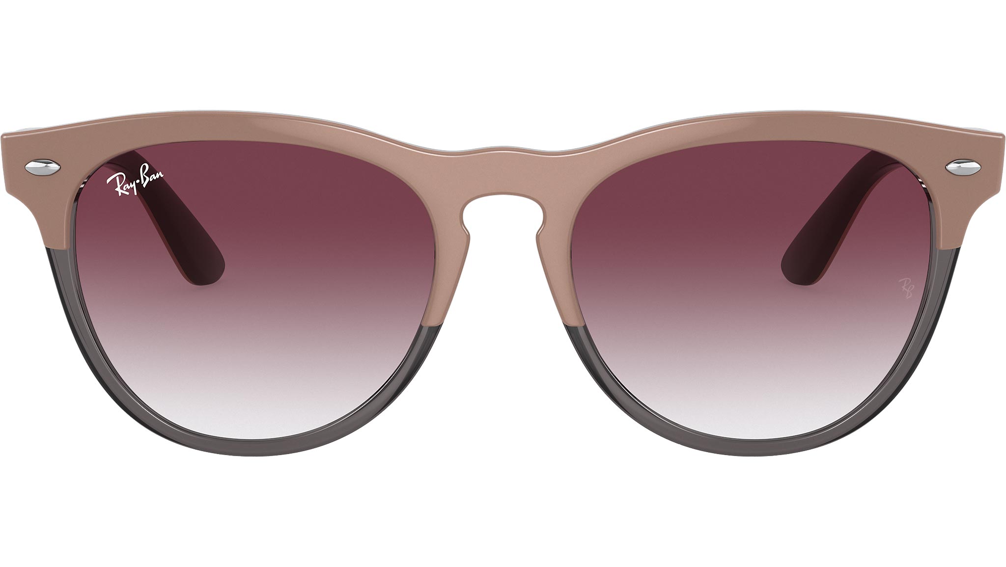 Iris RB4471 66338H beige on transparent grey