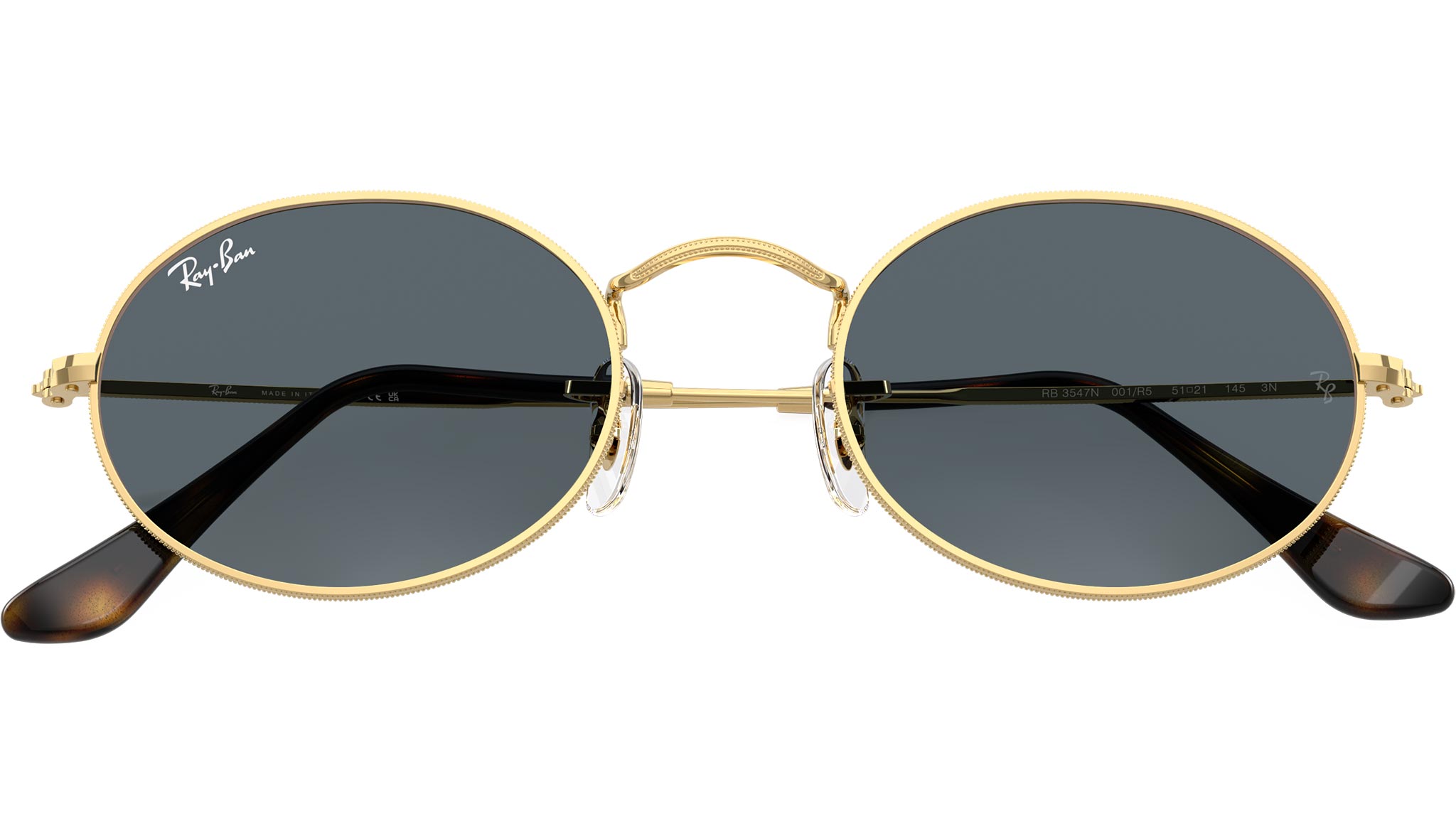 Oval Flat Lenses RB3547N 001/R5