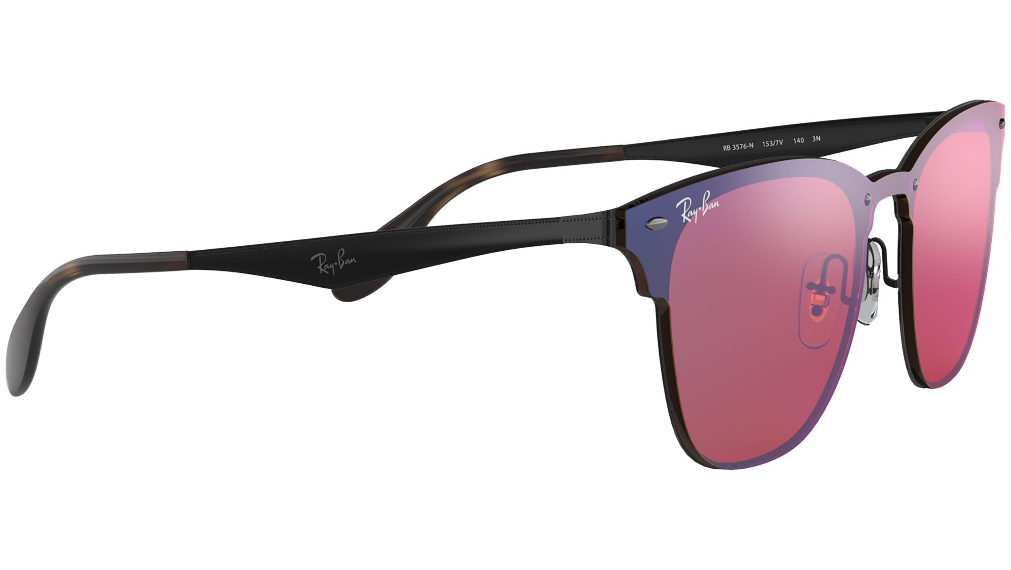 Blaze Clubmaster RB3576N demi glos black