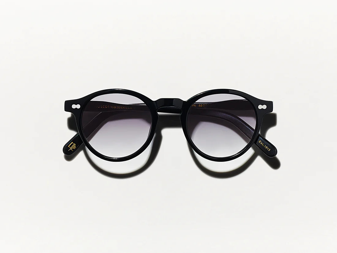 MOSCOT MILTZEN BLACK WITH CUSTOM MADE TINTS