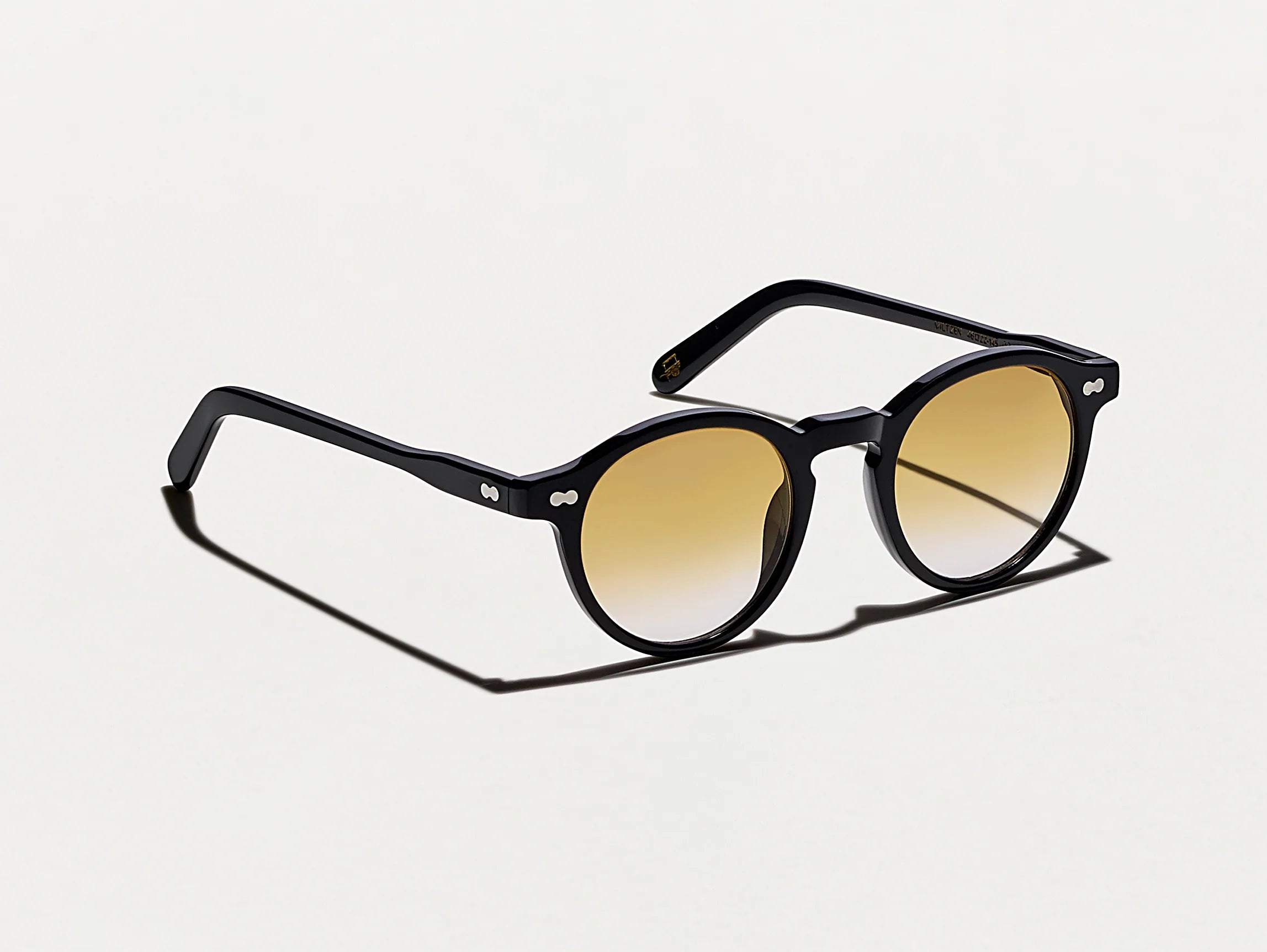 MOSCOT MILTZEN BLACK WITH CUSTOM MADE TINTS
