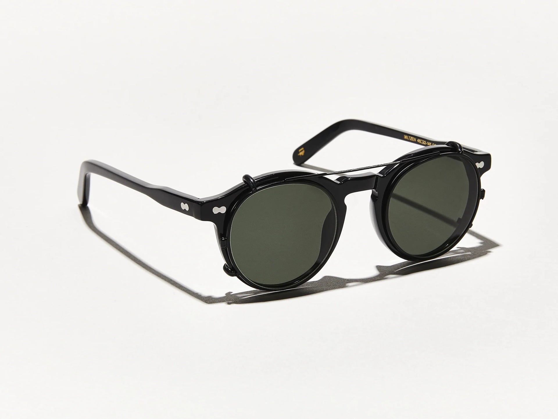 MOSCOT Cliptosh Black 44 (Forest Wood) 【公式通販】